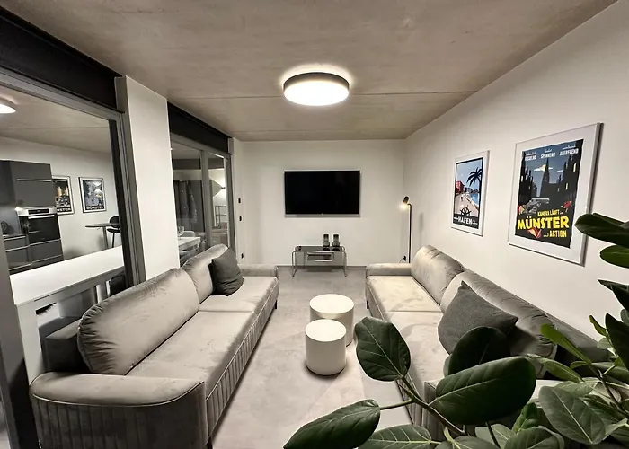 Luxurioeses Direkt Am Kanal 125 M² - Youpartments * Münster